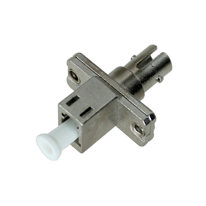 LC/UPC-ST/UPC SM Simplex Hybrid Fiber Adapters