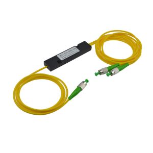 1x2 SingleMode Dual Finestra FBT Accoppiatore con connettore FC\/APC, 3. 0 MM ABS Module