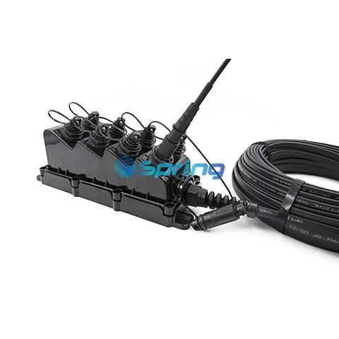 8 Fiber MST Fiber Tap Optic Multiport Service Access Terminal Enclosure Box