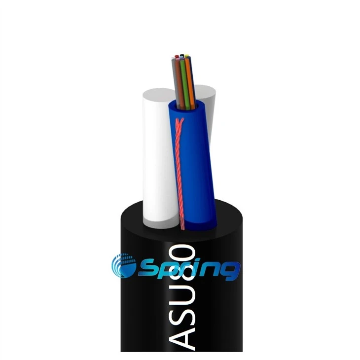 Aerial Self-Supported ASU Fiber Optic Cable GYFFY 2-24Cores