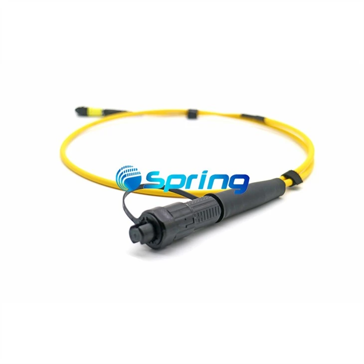 Outdoor Precon Optic Patch Cable With MINI MPO MTP IP67 Connectors